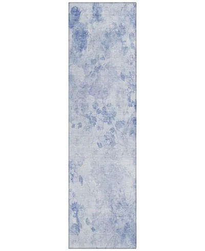 Addison Chantille Acn724 2'3"x7'6" Runner Area Rug In Mist