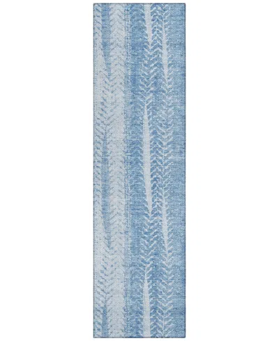 Addison Chantille Acn694 2'3"x7'6" Runner Area Rug In Mist