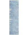 Addison Chantille Machine Washable Acn705 2'3"x7'6" Runner Area Rug In Mist