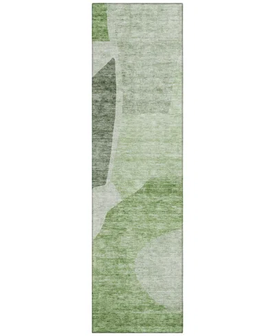 Addison Chantille Acn665 2'3"x7'6" Runner Area Rug In Moss