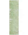 Addison Chantille Acn705 2'3"x7'6" Runner Area Rug In Moss