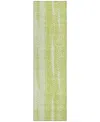 Addison Chantille Acn694 2'3"x7'6" Runner Area Rug In Moss