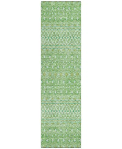 Addison Chantille Acn709 2'3"x7'6" Runner Area Rug In Moss