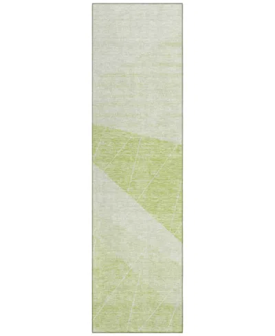 Addison Chantille Acn706 2'3"x7'6" Runner Area Rug In Moss