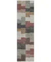 Addison Chantille Acn659 2'3"x7'6" Runner Area Rug In Paprika