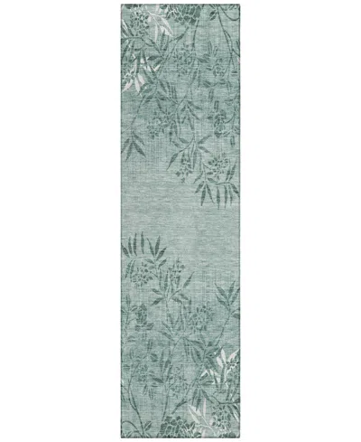 Addison Chantille Acn673 2'3"x7'6" Runner Area Rug In Sage