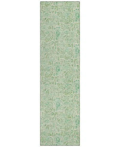 Addison Chantille Acn660 2'3"x7'6" Runner Area Rug In Sage