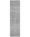 Addison Chantille Machine Washable Acn709 2'3"x7'6" Runner Area Rug In Silver