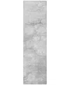 Addison Chantille Acn699 2'3"x7'6" Runner Area Rug In Silver