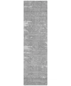 Addison Chantille Acn713 2'3"x7'6" Runner Area Rug In Silver