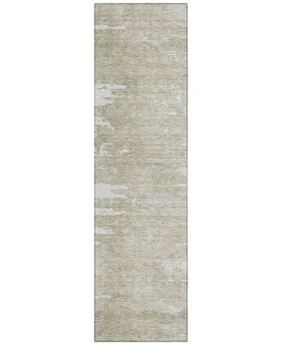 Addison Chantille Acn705 2'3"x7'6" Runner Area Rug In Taupe