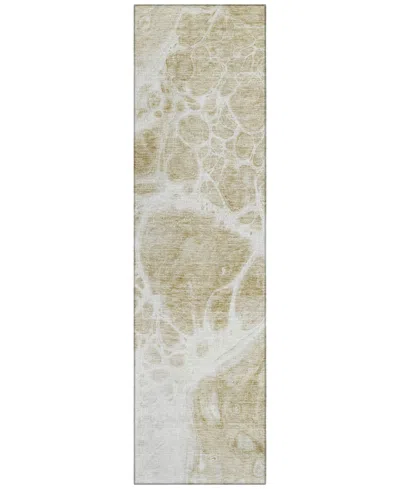 Addison Chantille Acn682 2'3"x7'6" Runner Area Rug In Taupe