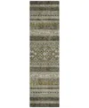 Addison Chantille Acn714 2'3"x7'6" Runner Area Rug In Taupe
