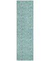 Addison Chantille Machine Washable Acn662 2'3"x7'6" Runner Area Rug In Teal