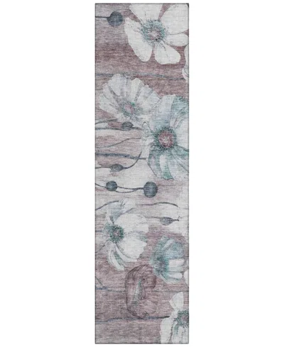 Addison Chantille Acn712 2'3"x7'6" Runner Area Rug In Teal