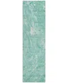 Addison Chantille Acn670 2'3"x7'6" Runner Area Rug In Teal