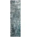 Addison Chantille Acn718 2'3"x7'6" Runner Area Rug In Teal