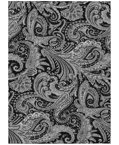 Addison Chantille Acn654 2'6"x3'10" Area Rug In Black