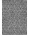 Addison Chantille Machine Washable Acn702 2'6"x3'10" Area Rug In Gray