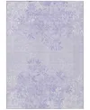 Addison Chantille Acn673 2'6"x3'10" Area Rug In Lilac