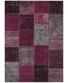 Addison Chantille Machine Washable Acn663 2'6"x3'10" Area Rug In Mauve