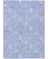 Addison Chantille Machine Washable Acn681 2'6"x3'10" Area Rug In Mist