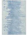 Shop Addison Chantille Machine Washable Acn705 2'6"x3'10" Area Rug In Mist
