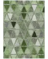 Addison Chantille Machine Washable Acn722 2'6"x3'10" Area Rug In Moss