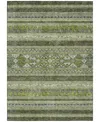 Addison Chantille Machine Washable Acn661 9'x12' Area Rug In Olive