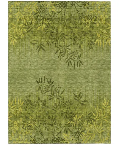 Addison Chantille Acn673 2'6"x3'10" Area Rug In Olive