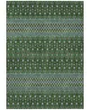 Addison Chantille Acn708 2'6"x3'10" Area Rug In Olive