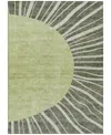 Addison Chantille Acn668 2'6"x3'10" Area Rug In Olive