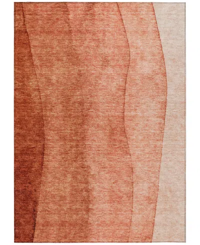 Addison Chantille Acn690 2'6"x3'10" Area Rug In Paprika
