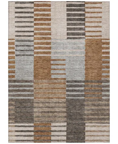 Addison Chantille Acn687 2'6"x3'10" Area Rug In Paprika