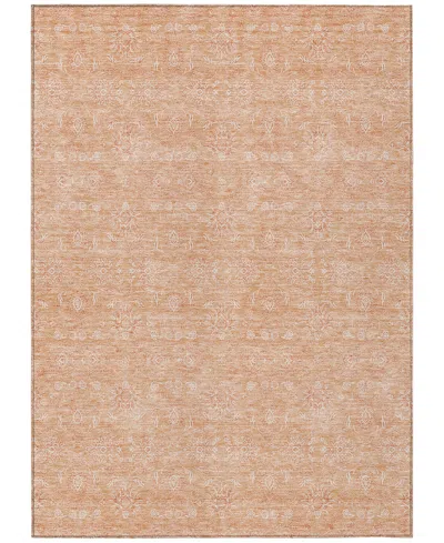 Addison Chantille Acn703 2'6"x3'10" Area Rug In Peach