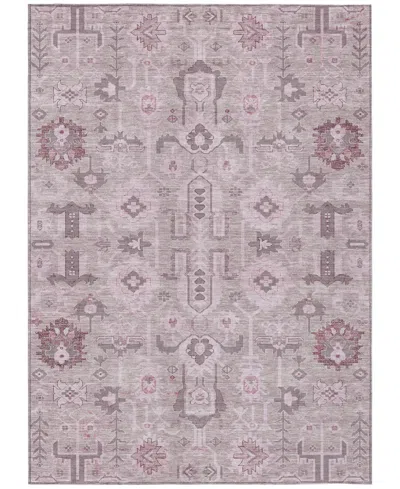 Addison Chantille Acn697 2'6"x3'10" Area Rug In Pink