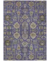 Addison Chantille Acn697 2'6"x3'10" Area Rug In Purple