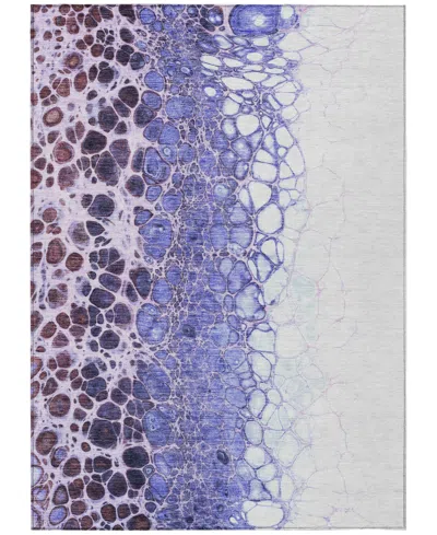 Addison Chantille Acn707 2'6"x3'10" Area Rug In Denim