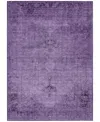 Addison Chantille Machine Washable Acn711 3'x5' Area Rug In Purple