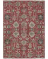 Addison Chantille Acn697 2'6"x3'10" Area Rug In Red