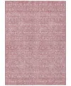 Addison Chantille Machine Washable Acn703 5'x7'6" Area Rug In Rose