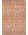 Addison Chantille Machine Washable Acn688 9'x12' Area Rug In Salmon