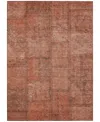 Addison Chantille Acn685 2'6"x3'10" Area Rug In Salmon