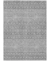 Addison Chantille Acn686 2'6"x3'10" Area Rug In Silver