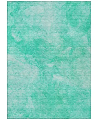 Addison Chantille Machine Washable Acn688 2'6"x3'10" Area Rug In Teal