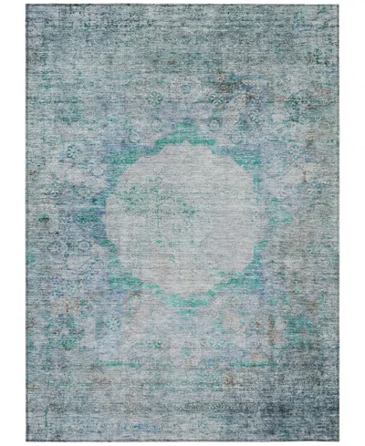 Addison Chantille Acn675 2'6"x3'10" Area Rug In Teal