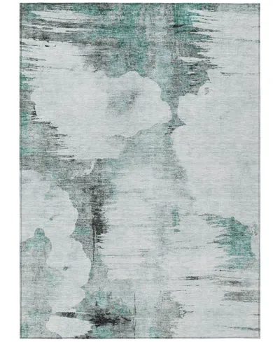 Addison Chantille Machine Washable Acn710 2'6"x3'10" Area Rug In Teal