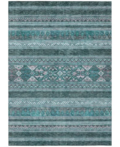 Addison Chantille Acn714 2'6"x3'10" Area Rug In Teal
