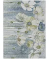 Addison Chantille Acn652 5'x7'6" Area Rug In Blue