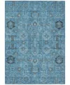 Addison Chantille Machine Washable Acn697 3'x5' Area Rug In Blue